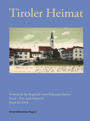 cover image of Tiroler Heimat 82 (2018)